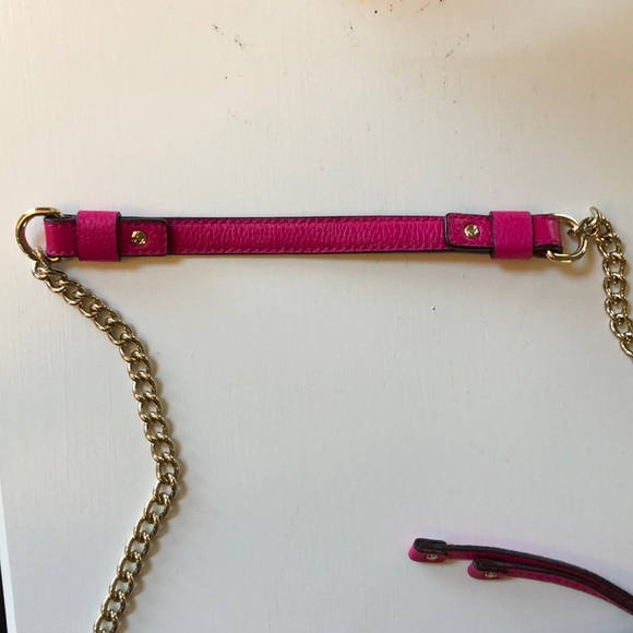 Kate Spade hot pink shoulder bag. - Picture 3 of 4